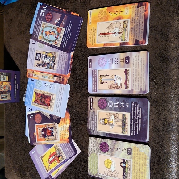 NEW Mini Learning Tarot Cards Deck- 78 Cards with brief details - Picture 8 of 15